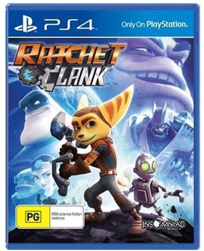 Sony Playstation 4 Ratchet + Clank, Very Good Condition With Case + Controller Guide (LE 1222220)