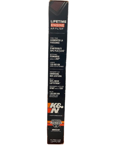 K&N High-Flow Air Filter 33-5076 (1434223) (NG)K&N High-Flow Air Filter 33-5076 (NG)