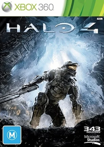 Halo 4 (2 Discs) Xbox 360 Fair Condition No Manual (LN)