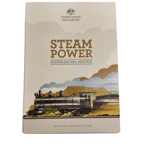 Steam Power Australian rail Heritage Coin Collection Complete Set