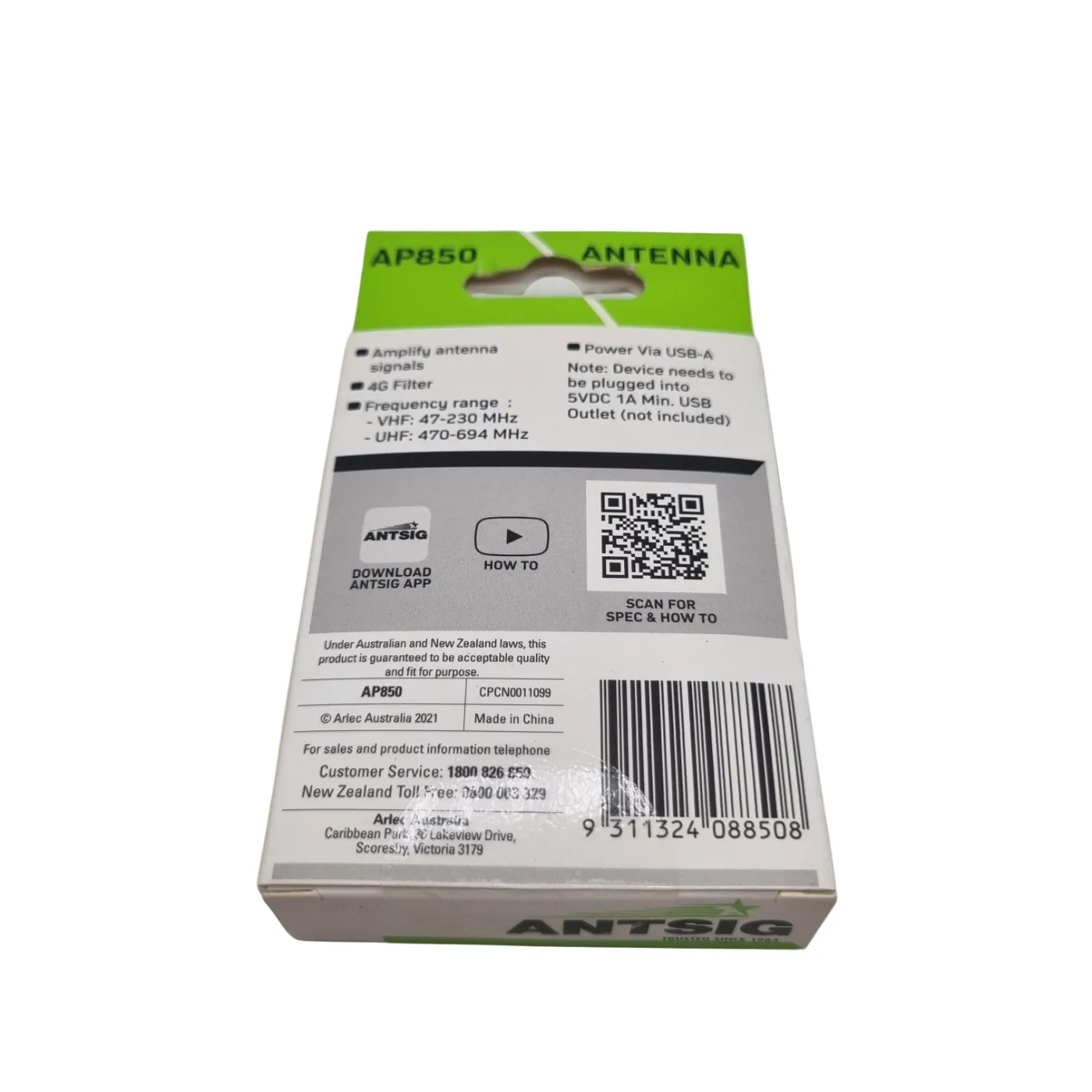 Antsig Inline Amplifier AP 850 Antenna (WR 1367385)