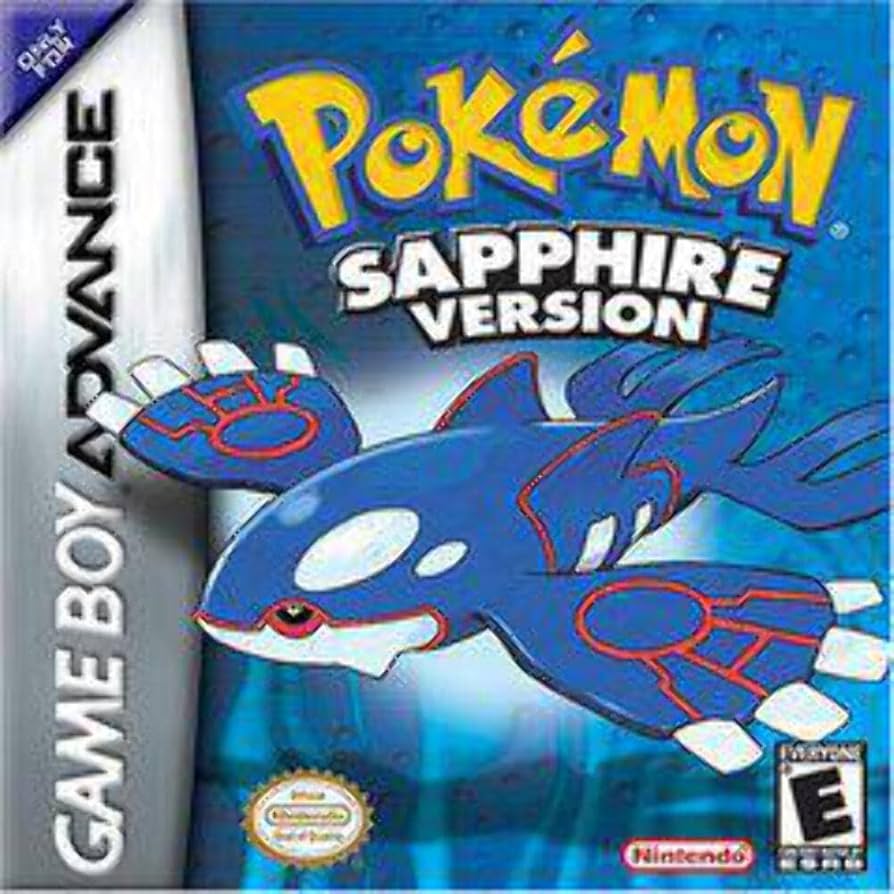GameBoy Advance Pokémon Sapphire Version (WL)