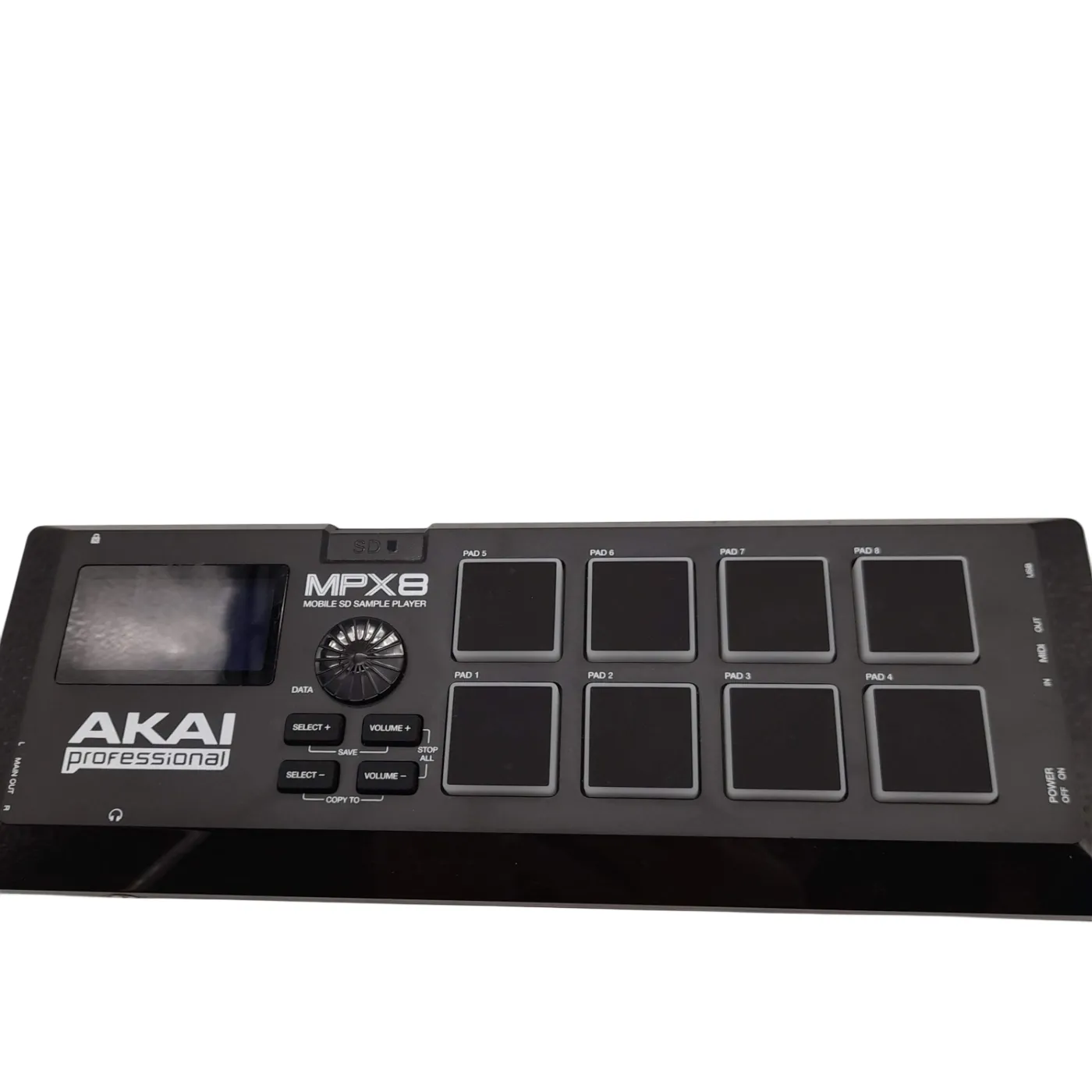 AKAI MPX8 SD Sample Pad Controller+Leads (WL 1414259)