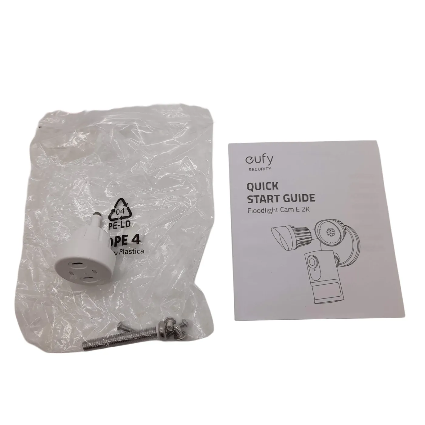 EUFY 2K HD Video & Smart Security System In Box + Mount + Manual (WL 1359368)