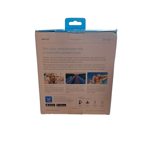 Xero -X zx-g2 3 Axis Foldable Gimble With Live Object Tracking ( LE )