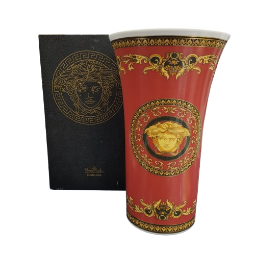 Medusa Vase by Versace & Rosenthal – H. 34 cm – **Pickup Only**