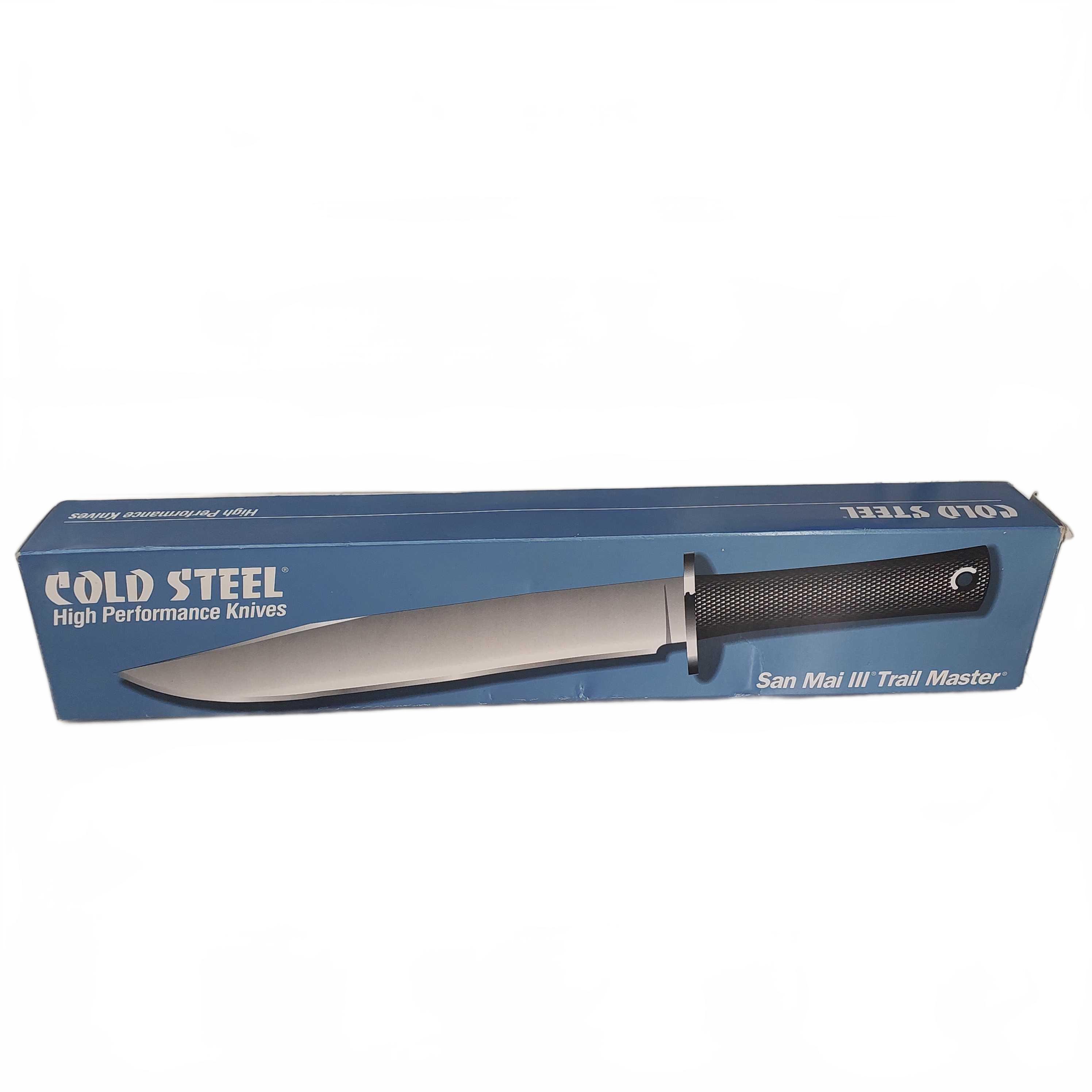 Cold Steel Trail Master 16JSM Silver San Mai III Knife (GB1423667)