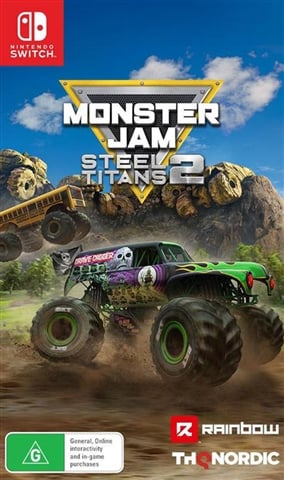 Nintendo Switch Game: Monster Jam Steel Titans 2 Cartridge Only (WR 1362677)
