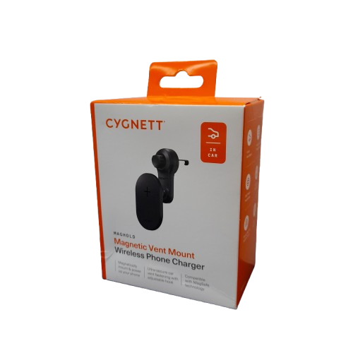 Cygnett Magnetic Car Vent Mount Wireless Charger (Great Condition) (LN)