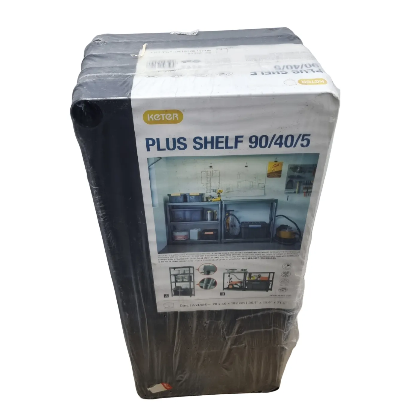 Keter Plus Shelf 90/40/5 Black (WR 1398730)