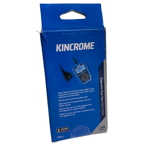 Kincrome K8412 – OBDII/EOBD Scan Tool. Like New in Box (NG)