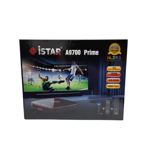 Istar TV Box A9700 Prime Black In The Box (MR)