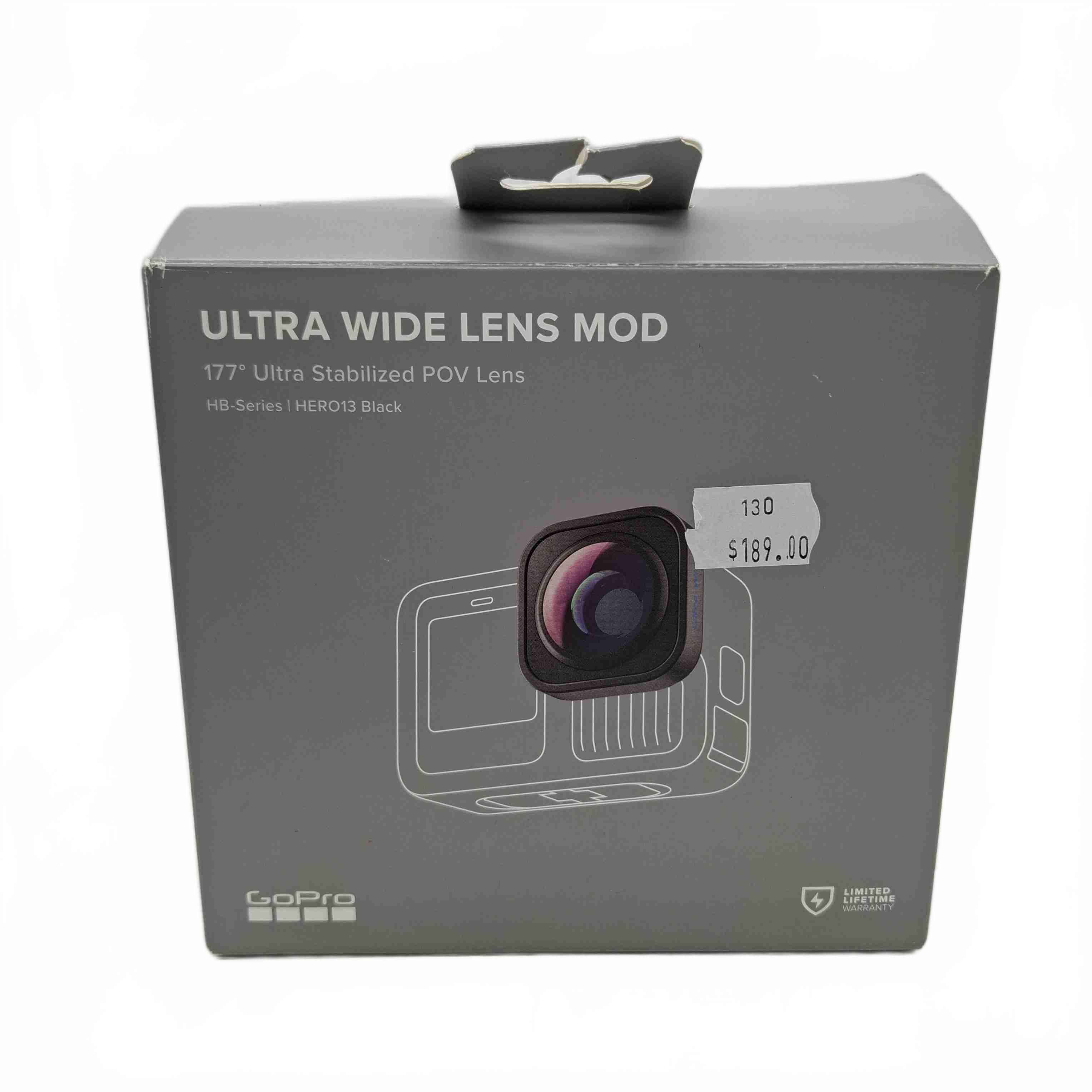 GoPro Ultra Wide Lens Mod For HB-Series Hero 13 In Box (WR 1428786)