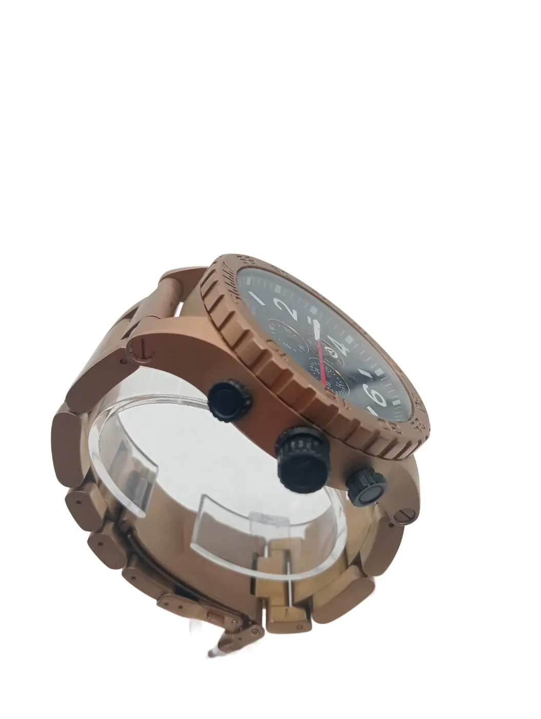 Men’s Nixon Simplify Watch – Bronze/Black, 268.5 gms (wr 1343570)