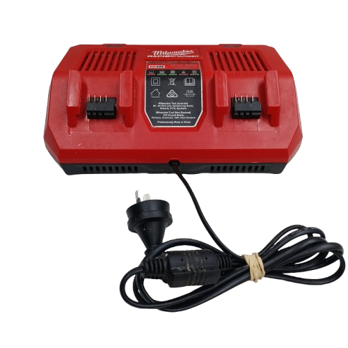Milwaukee Dual Bay Simultaneous Rapid Charger M18DFC (NA)