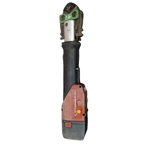 Rothenberger Romax Compact B-Press Tool With Battery + 2 Extra Clamps *UNTESTED* (WR 1369752)