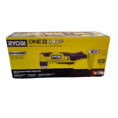RYOBI 18V ONE+ HP Compact Brushless Right Angle Drill RAD18C (GE)