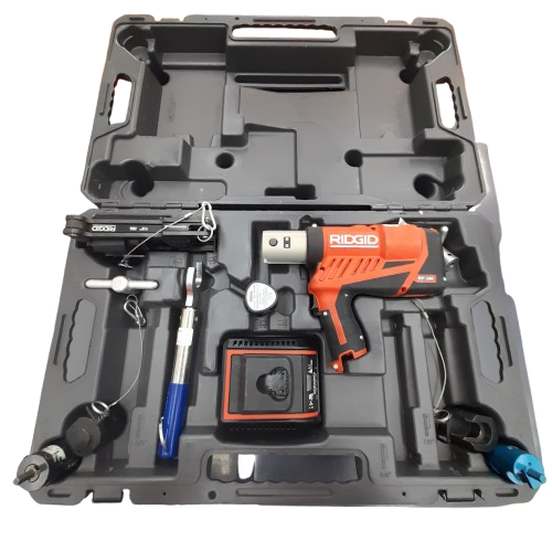 Ridgid RP240 Press Tool Kit With JMA SP-12S-jma-sp-1/2-LDF4D (MR)