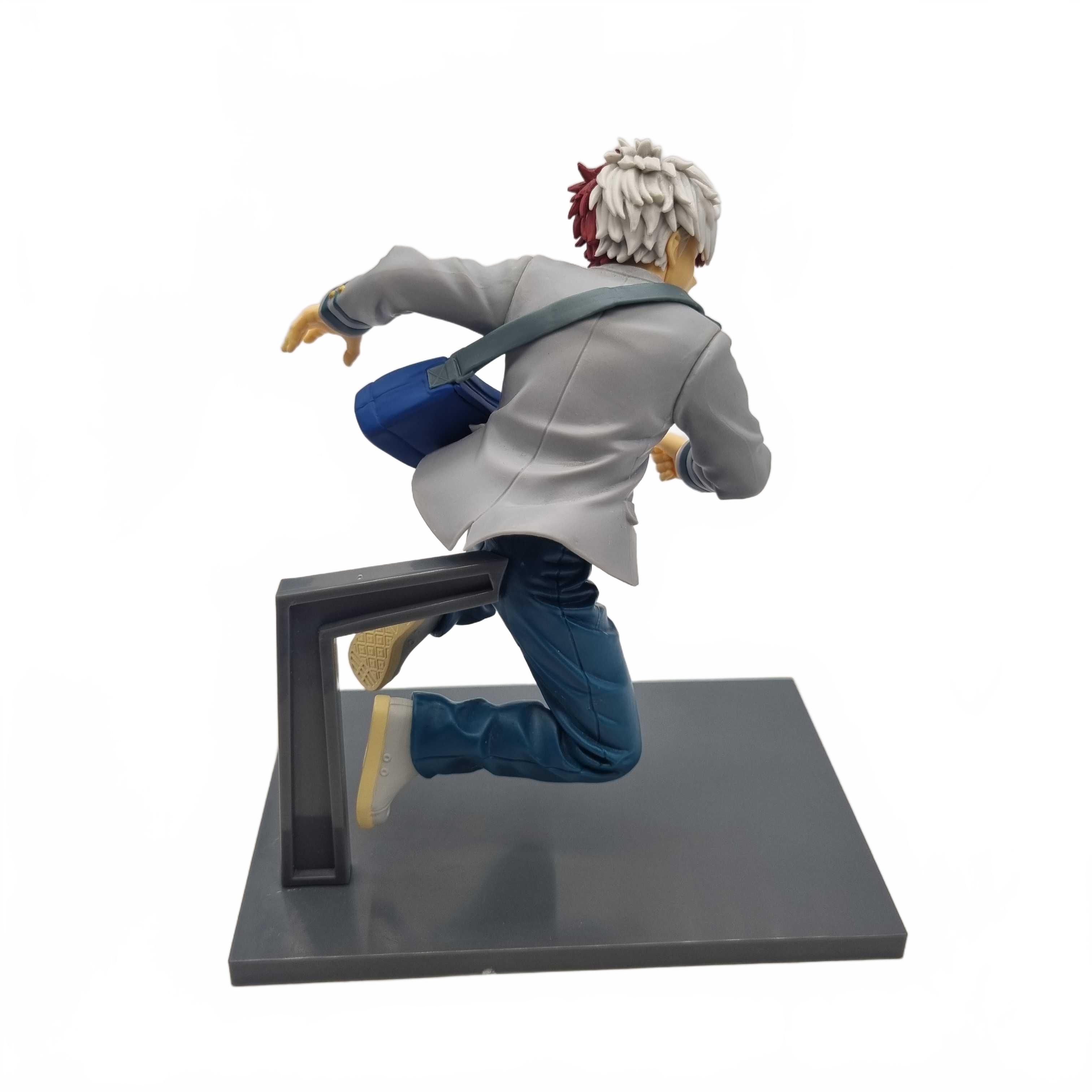 My Hero Academia Figurine: Todoroki Blue School Uniform On Grey Stand (WR 1424625)