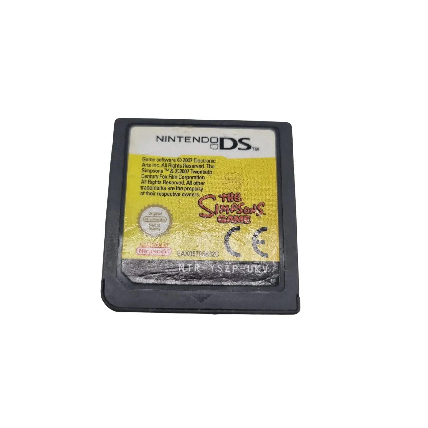 The Simpsons Game Nintendo Ds Game — No Case (WR)