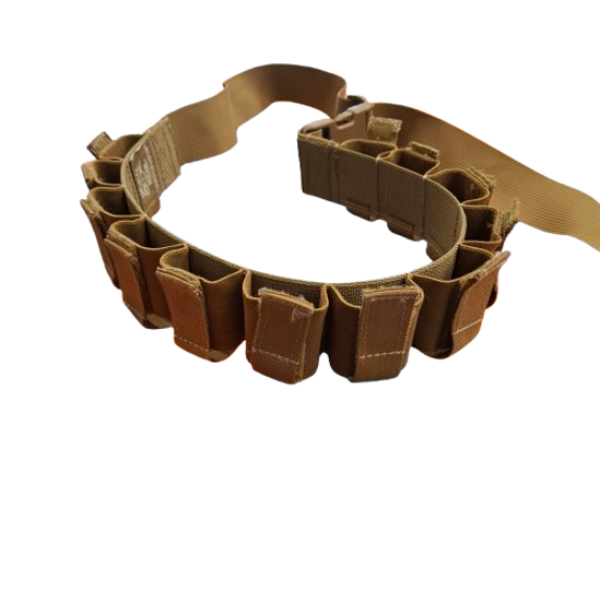 Tactical Tailor 40mm 12-Round Bandolier Belt Black (JN)