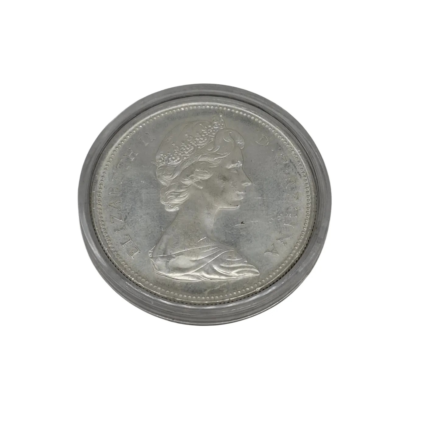 1966 Canada Dollar Coin 80% Silver (WR 1417361)