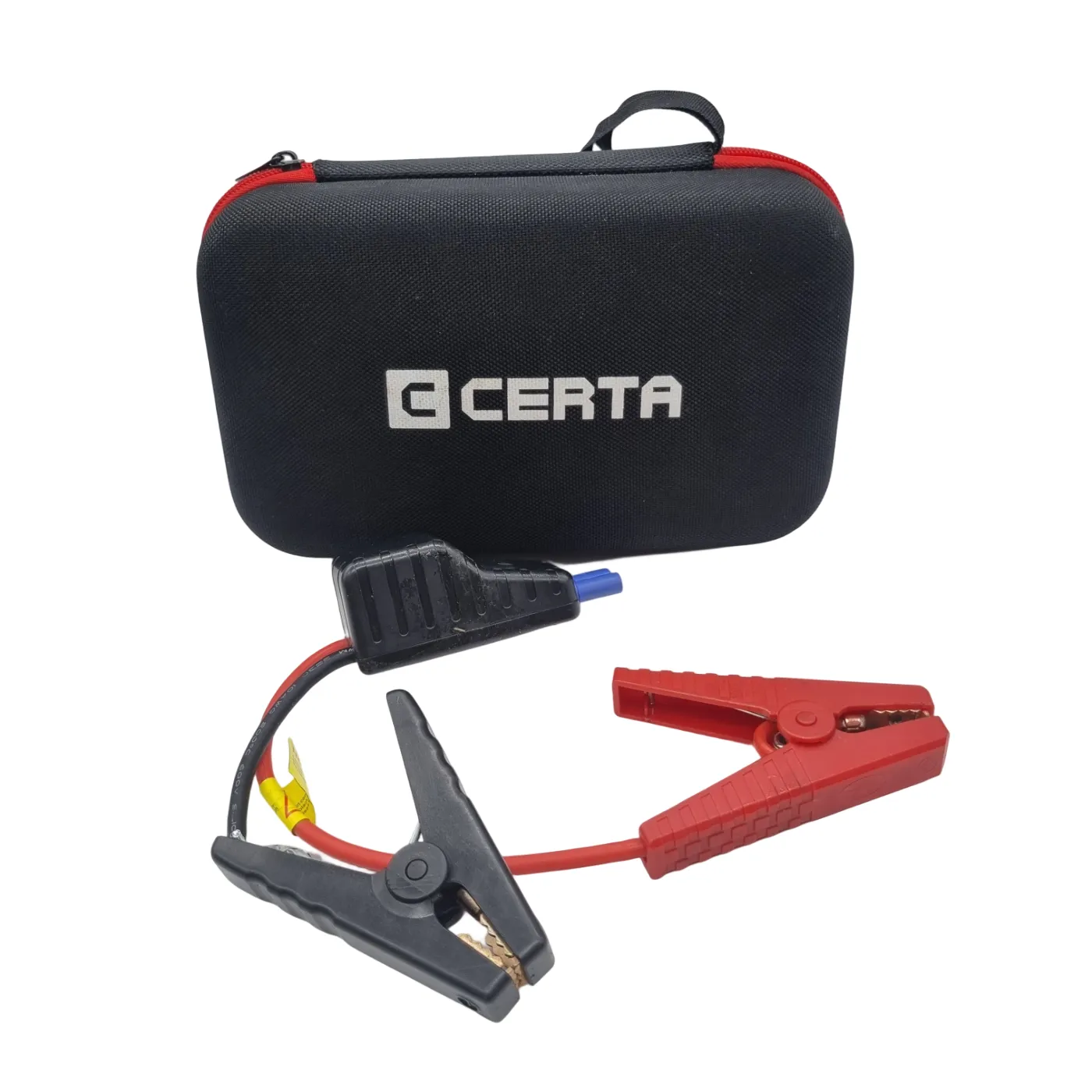 Certa 16000mAh Water Resistant Portable Jump Starter + Case + Jumper Cables