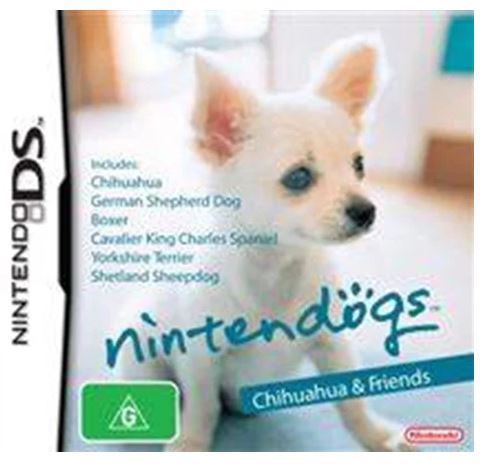 Nintendogs Chihuahua And Friends Nintendo Ds Game Good Condition No Manual