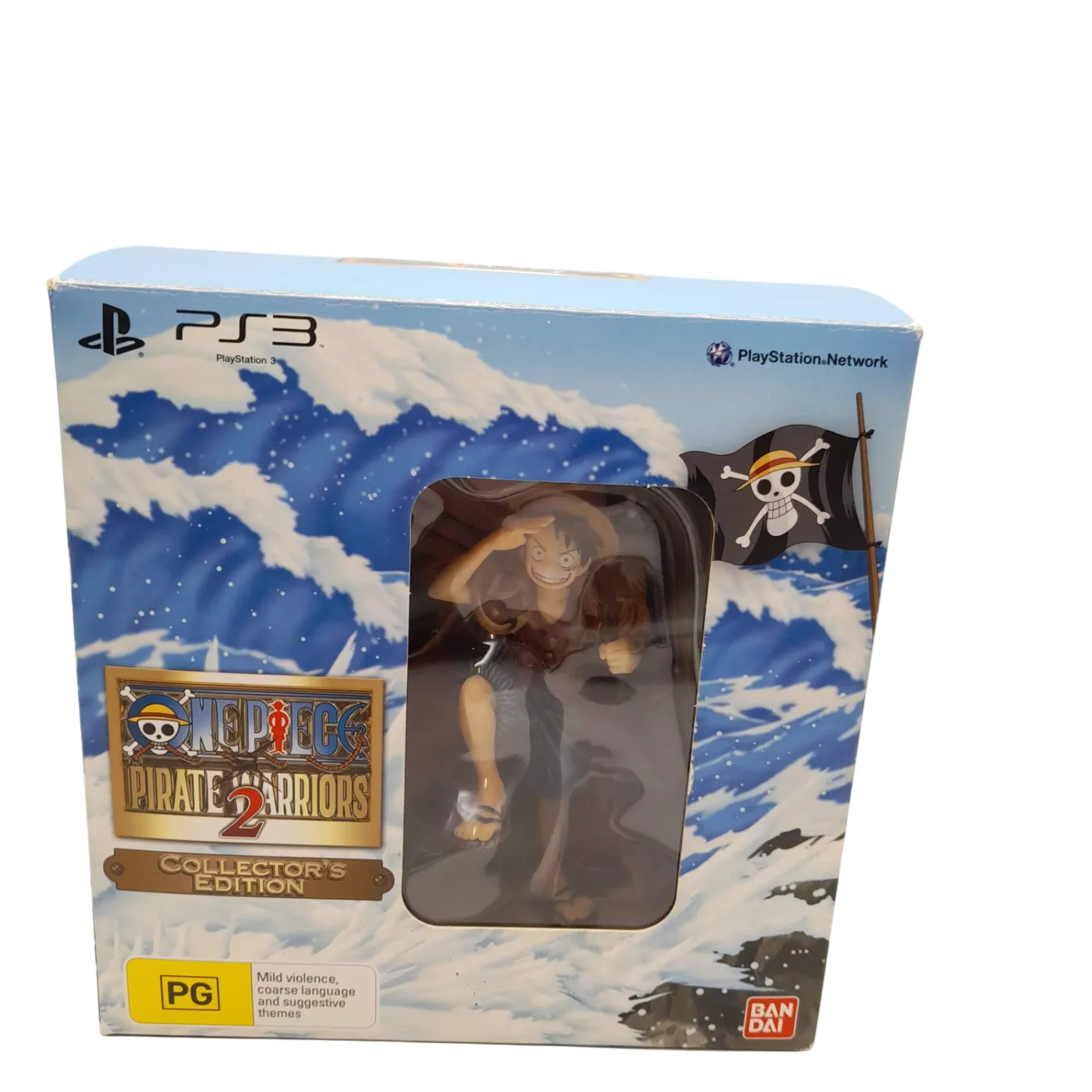 Bandai One Piece Pirate Warriors 2 Collector’s Edition PS3 Game Sealed+Figurine In Box (WL 1414121)