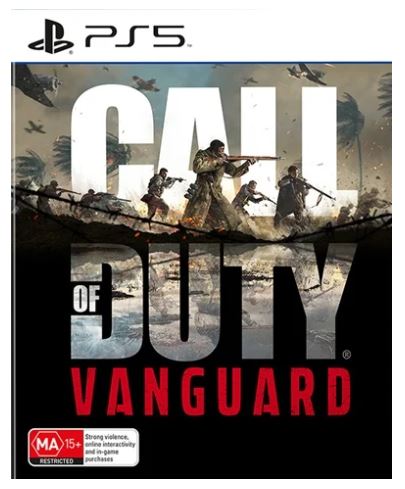 Playstation 5 Call Of Duty: Vanguard, Excellent Condition, With Case No Manual