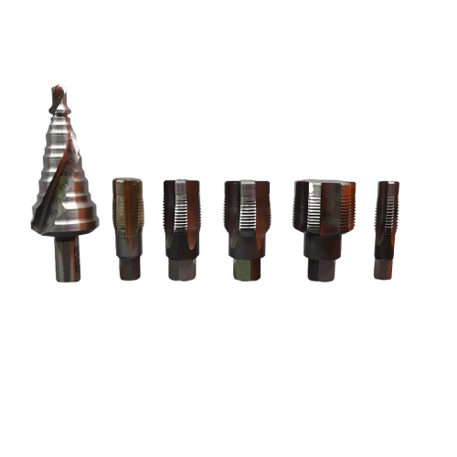 EXACT Tap & Drill Set HSS 6-Piece M12 to M32 Thread In Box (JN)