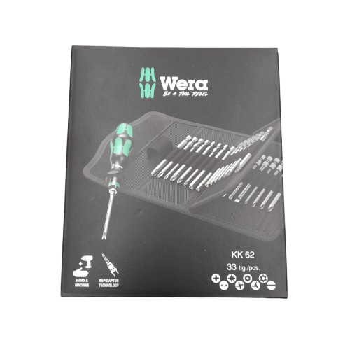 Wera Hexagon Slotted Interchangeable Screwdriver Set, 33-Piece In Box (MR)