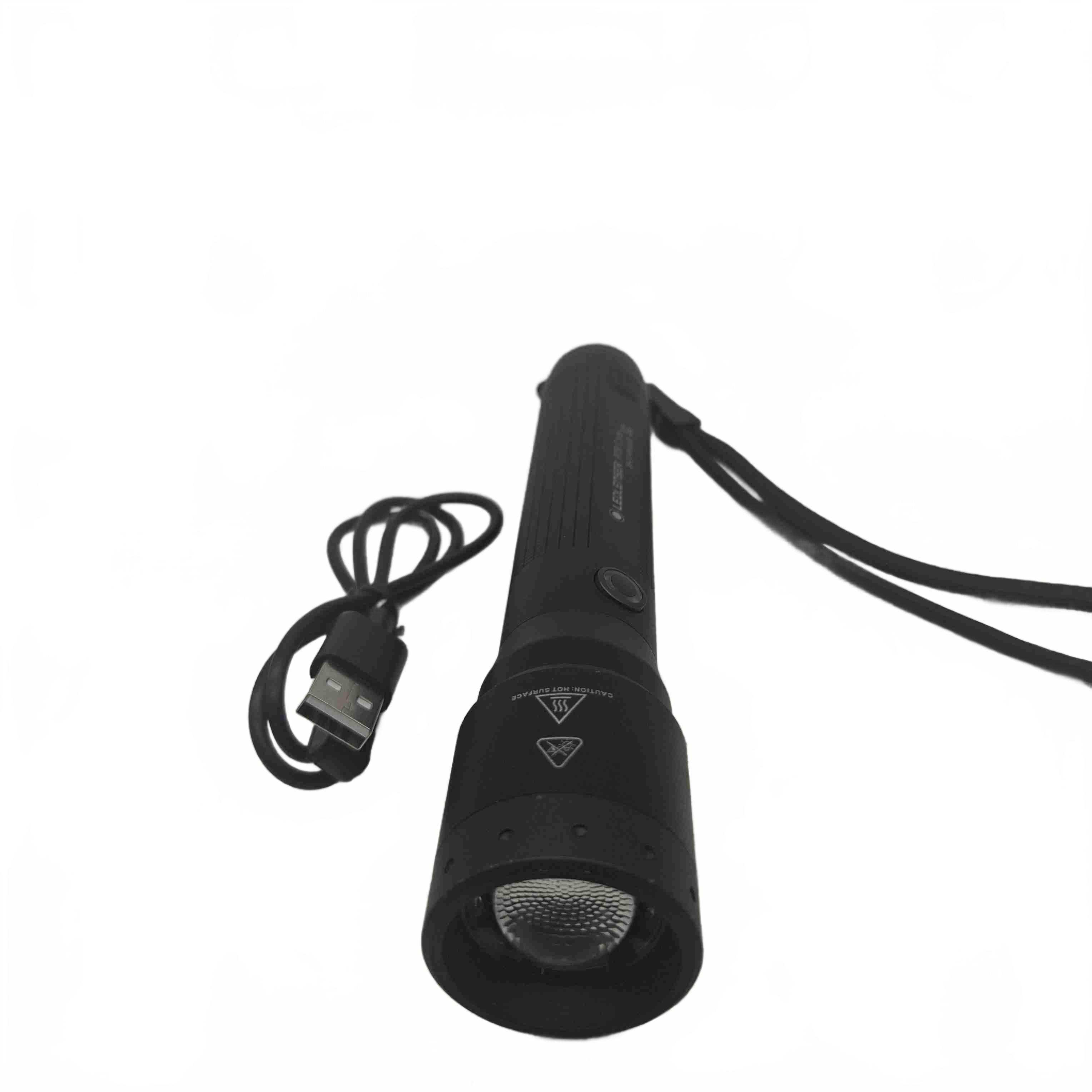 Ledlenser P7R Core Black Torch + USB Charger (WR 1431215)