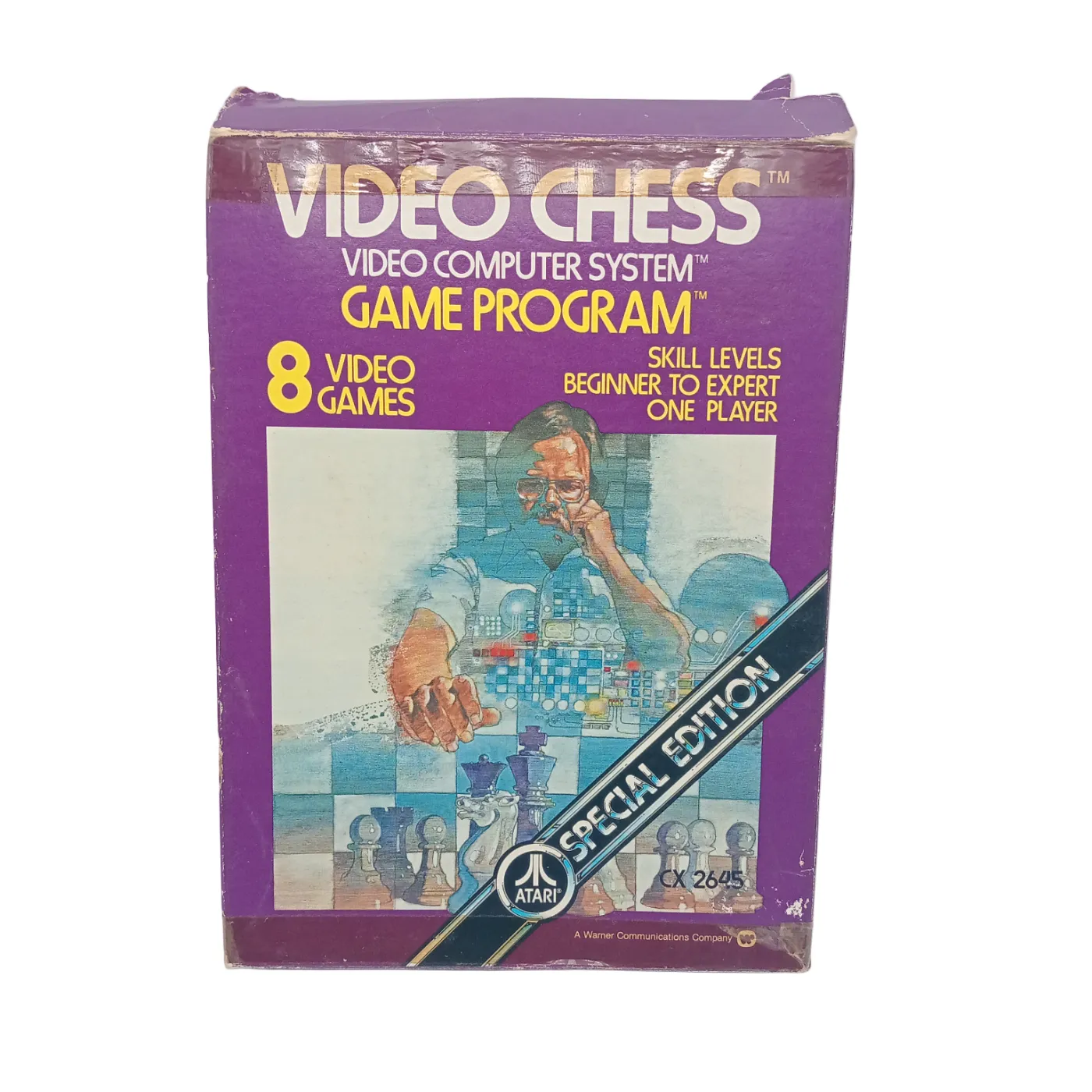 Atari 2600 Game in Box: Video Chess (WR 1396217)