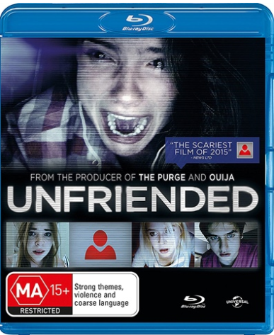 Unfriended Blu Ray – Very Good Condition