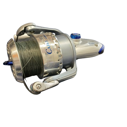 Quantum Cabo CSP80PTS Silver Fishing Reel (MR)
