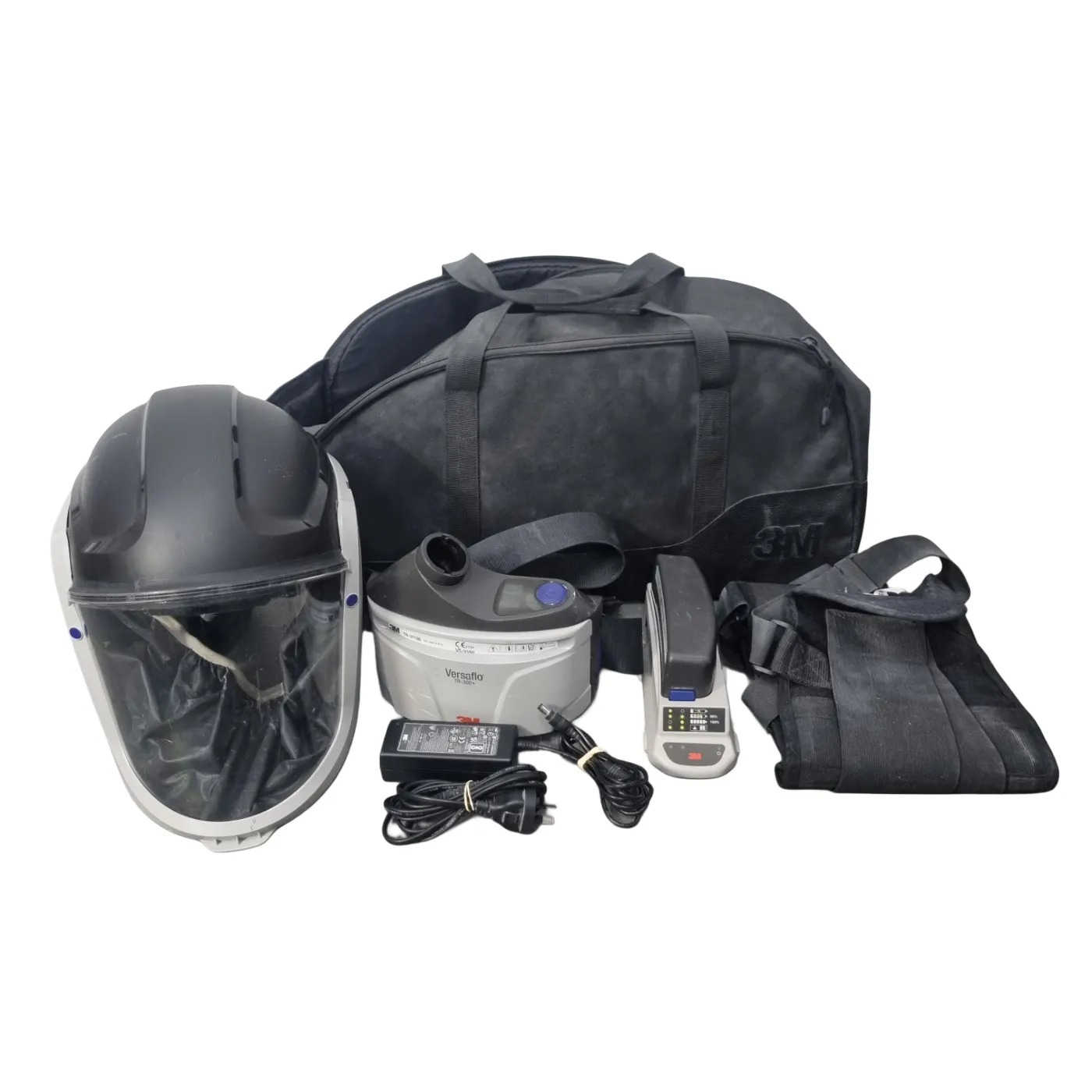 3M Versaflo TR-302E+ Powered Air Turbo Unit with M-300 Face Shield (WR 1410155)