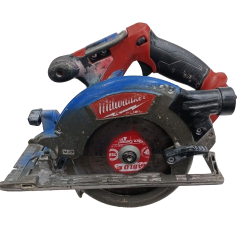 Milwaukee M18 CCS55 Circular Saw SKIN ONLY, With Blade No Dust Bag *CONSIGNMENT ITEM** Has Spray Paint All Over (NA)