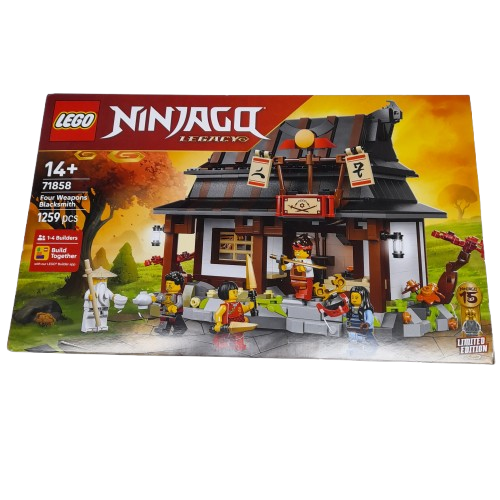 Lego Ninjago Four Weapons Forge 71858 (LN)