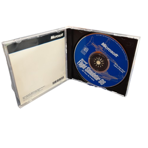 Vintage Microsoft Flight Simulator 98 PC Game Disc in Case (LN)