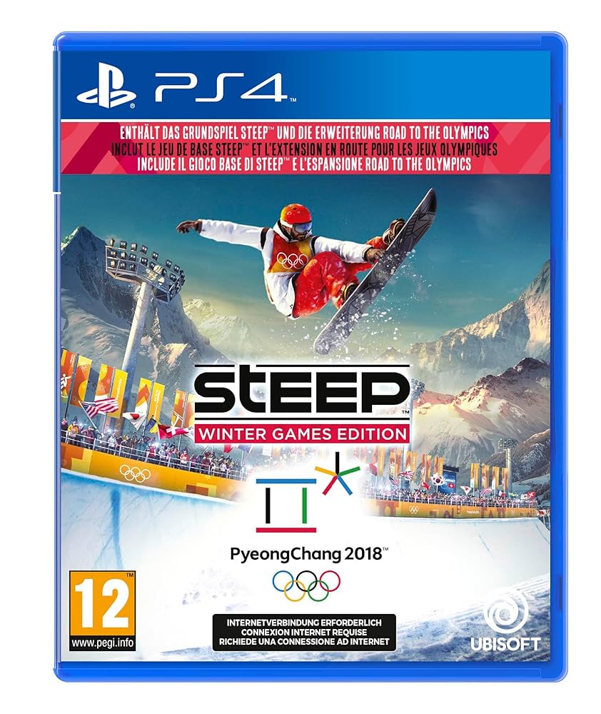 Sony PlayStation 4 Game: Steep – Winter Games Edition In Case (WR 1349493)