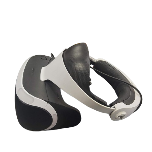 Sony VR Headset CUH-ZVR2 (2017) With 2x Move Controller, 1x PS4 Camera, 3rd Party Stand, All Cables & Accessories, Very Good Condition