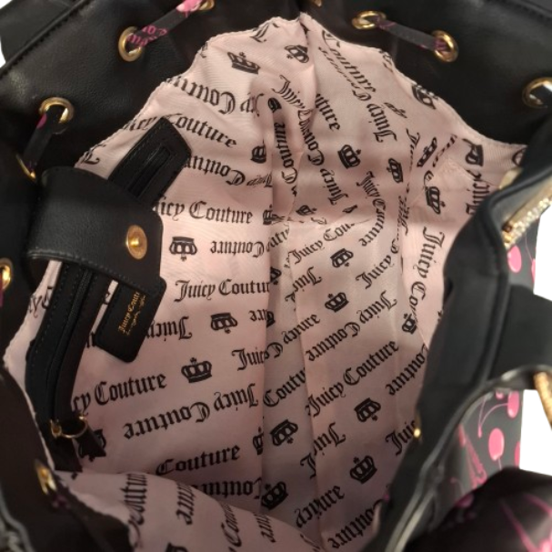 Juicy Couture Sweet Cherry Tote Black (JN)