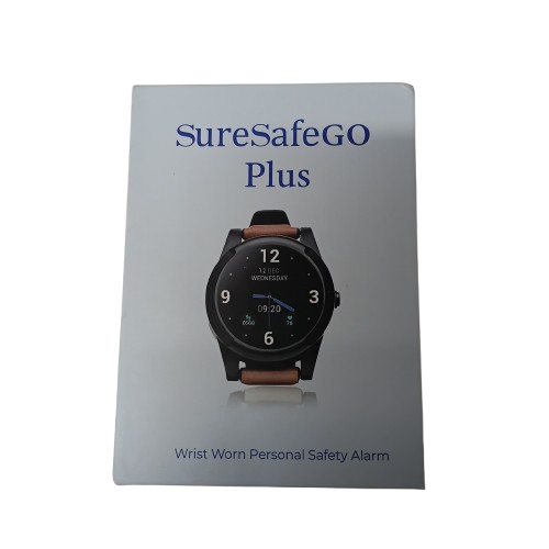 SuresafeGo Plus EV-05 Smart Watch + Box + Setup Manual + Charger (CP 1402399)