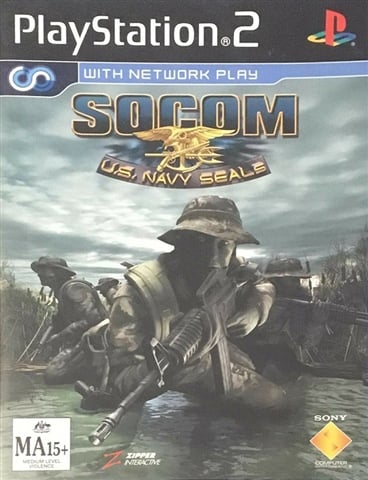 Socom U.S Navy Seals PlayStation 2 Platinum Game – Good With Manual