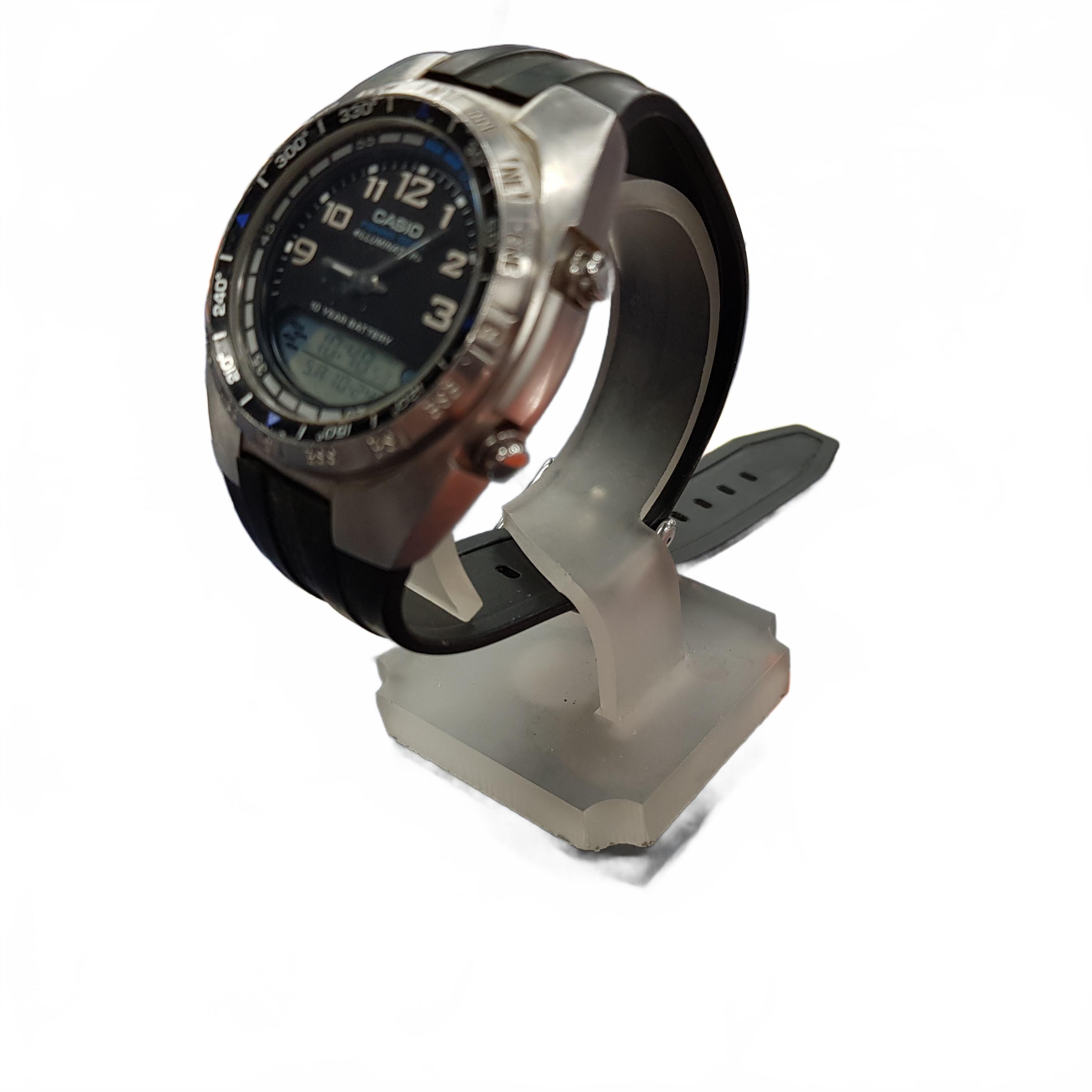 Casio Fishing Gear AMW-700 Blue Silver Watch (1434925) (MR)