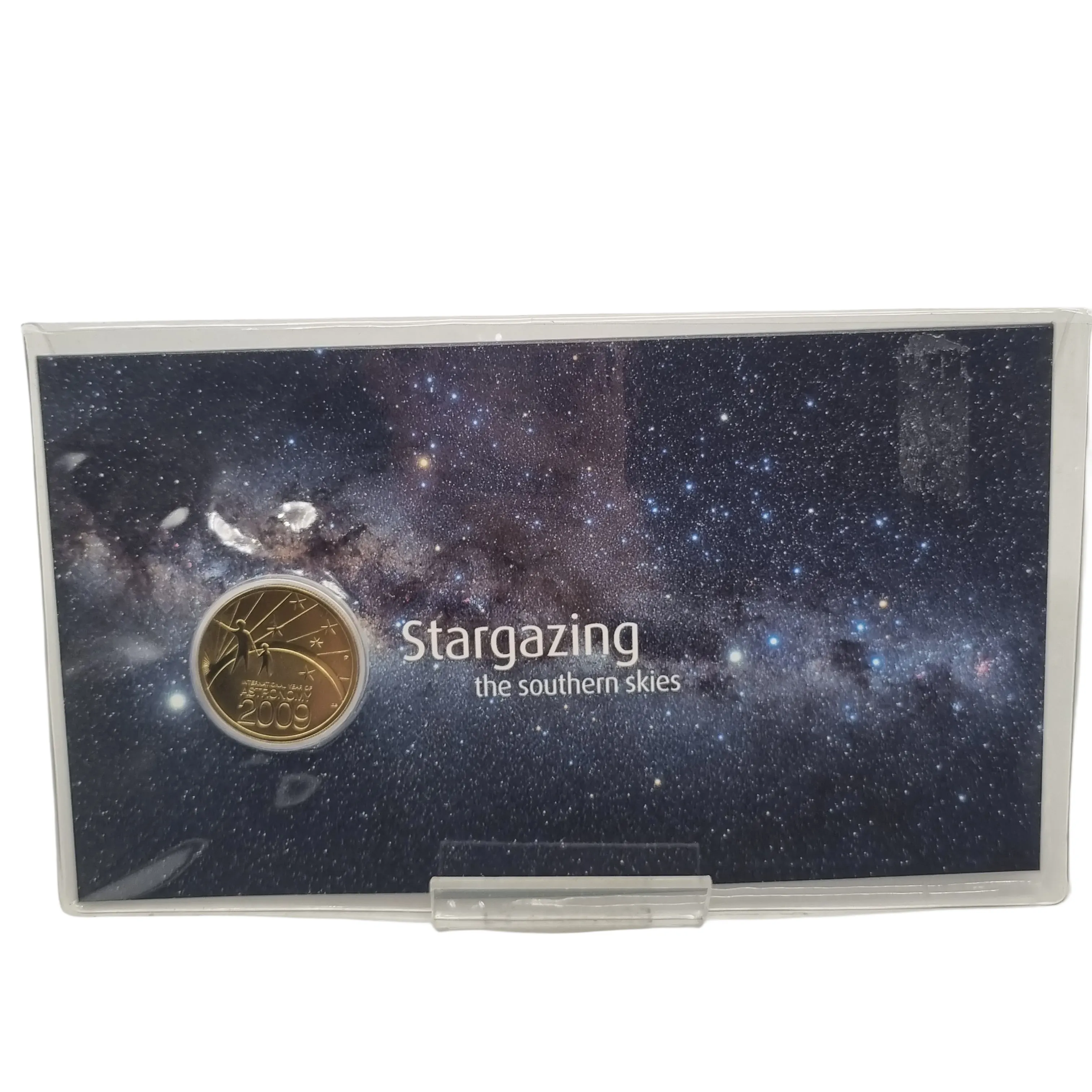 Australia 2009 Stargazing The Southern Skies $1 Dollar UNC Mint Coin Carded