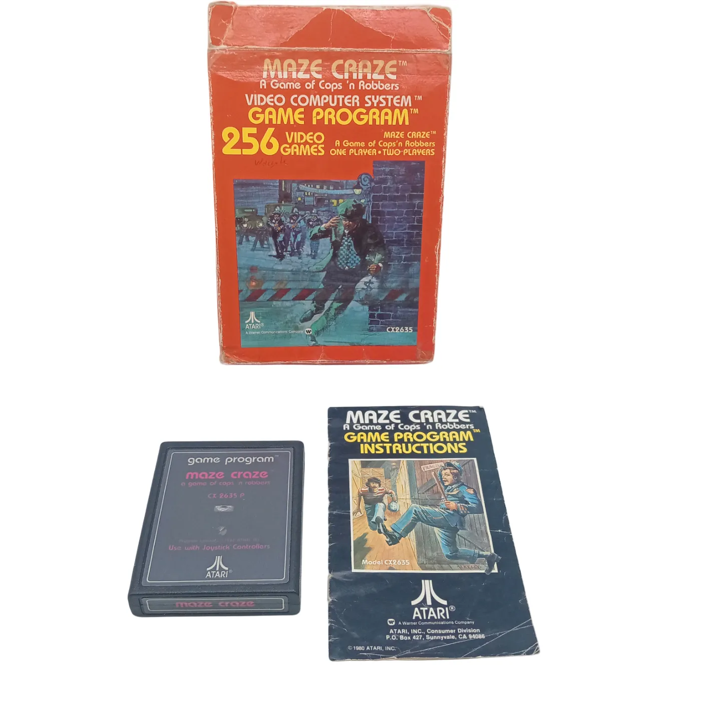 Atari 2600 Game in Box: Maze Craze (WR 1396210)