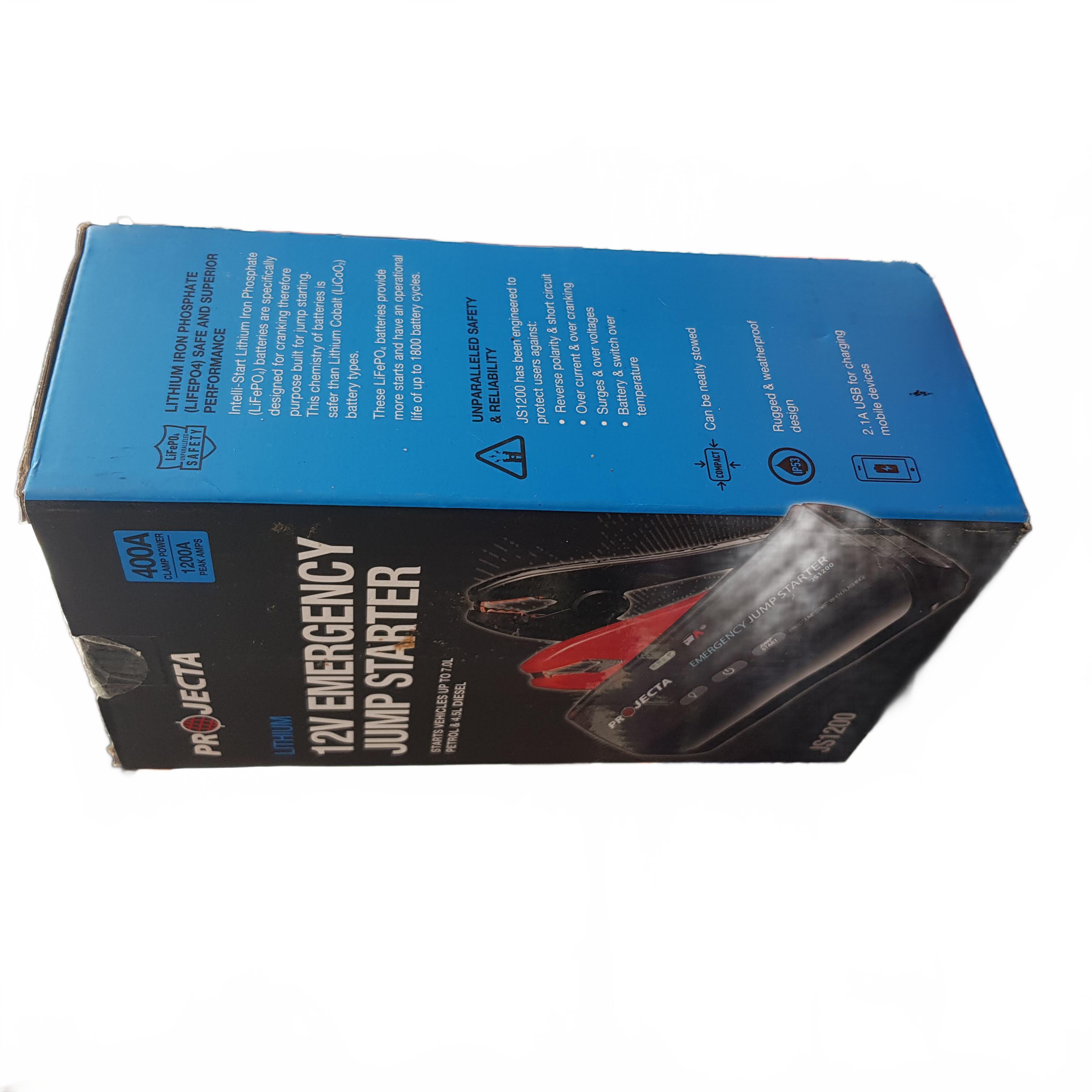 Projecta JS1200 Jump Starter Kit Black And Blue (1427571) (MR)