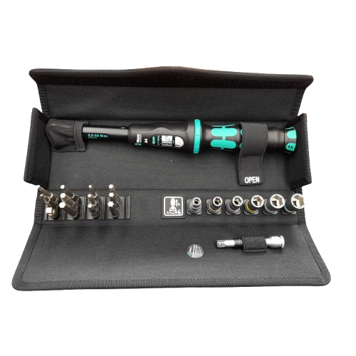 Wera Click-Torque A6 20Pce Torque Wrench Set 2.5-25 Nm (LN)
